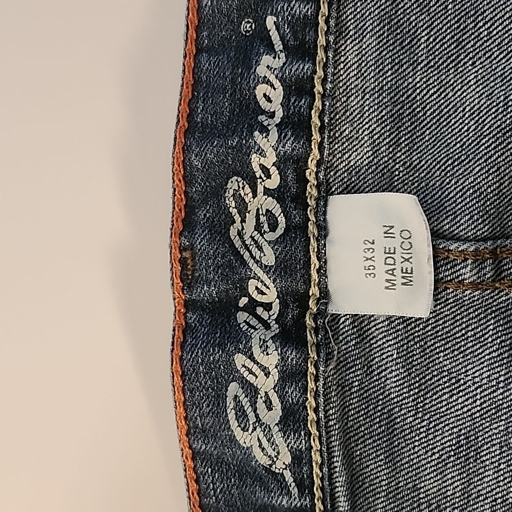 Eddie Bauer- Men's dark wash- straight leg- jeans 35/32 - Picture 6 of 10